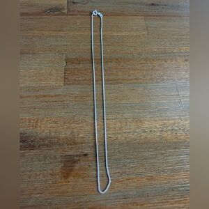 925 Italian Solid Sterling Silver Curb Chain 16”